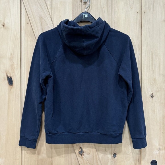 Lauren Ralph Blue Embossed Sweatshirt Top Size Small - Picture 3 of 13